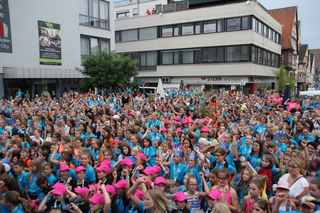 Landeskinderturnfest in Aalen | Bildquelle: STB/Chen 
