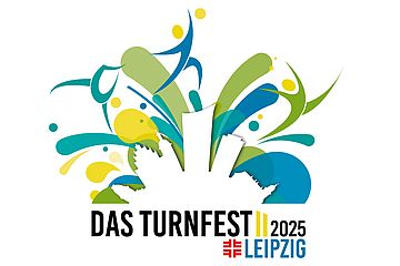 Logo des Turnfestes 2025 in Leipzig 