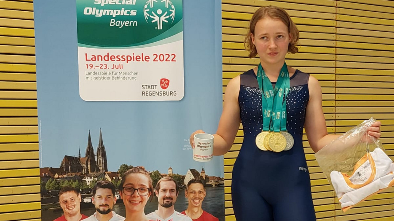 Special Olympics Wettkampf in Regensburg 2022 | Bildquelle: Rota