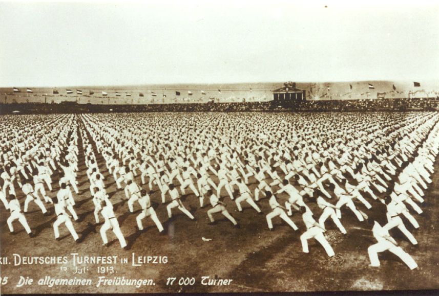 Freiübungen Turnfest Leipzig 1913 | Bildquelle: Michael Krüger