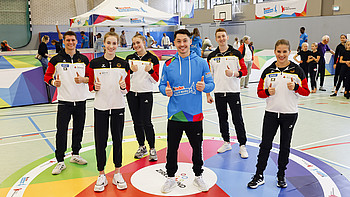 Turn-Team Deutschland beim kJoM Tag des Kinderturnens | Bildquelle: Daniel Löb 