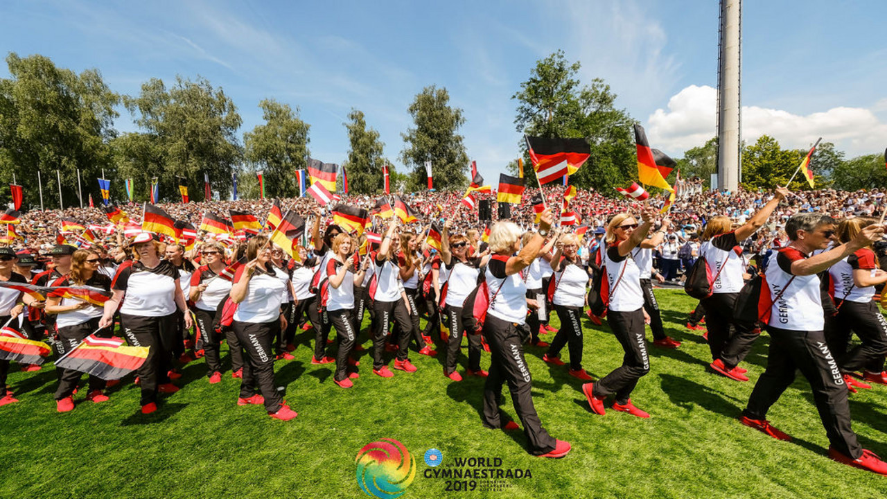Eröffnungsfeier der Welt-Gymnaestrada in Dornbirn | Bildquelle: FototeamDigital