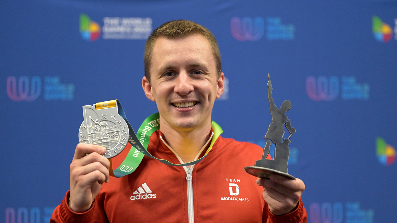 Daniel Schmidt holt Silber bei den World Games 2022