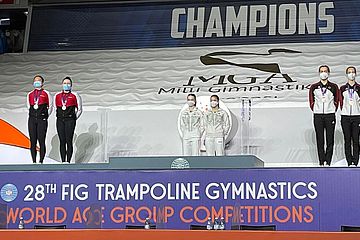 Siegerehrung World Age Group Competition | Bildquelle: DTB