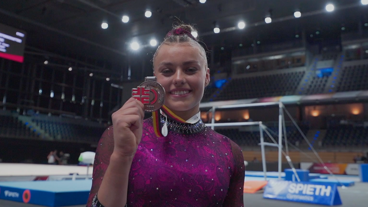 Emma Malewski gewinnt Bronze bei den Finals 2022 | Bildquelle: DTB