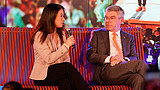 Kim Bui und IOC-Präsident Thomas Bach | Foto: picture alliance
