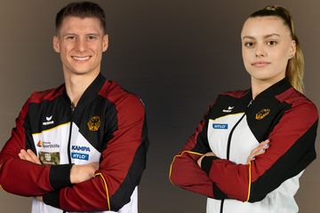 Lukas Dauser und Emma Malewski sind Turner und Turnerin des Jahres 2022 | Bildquelle: PictureAlliance