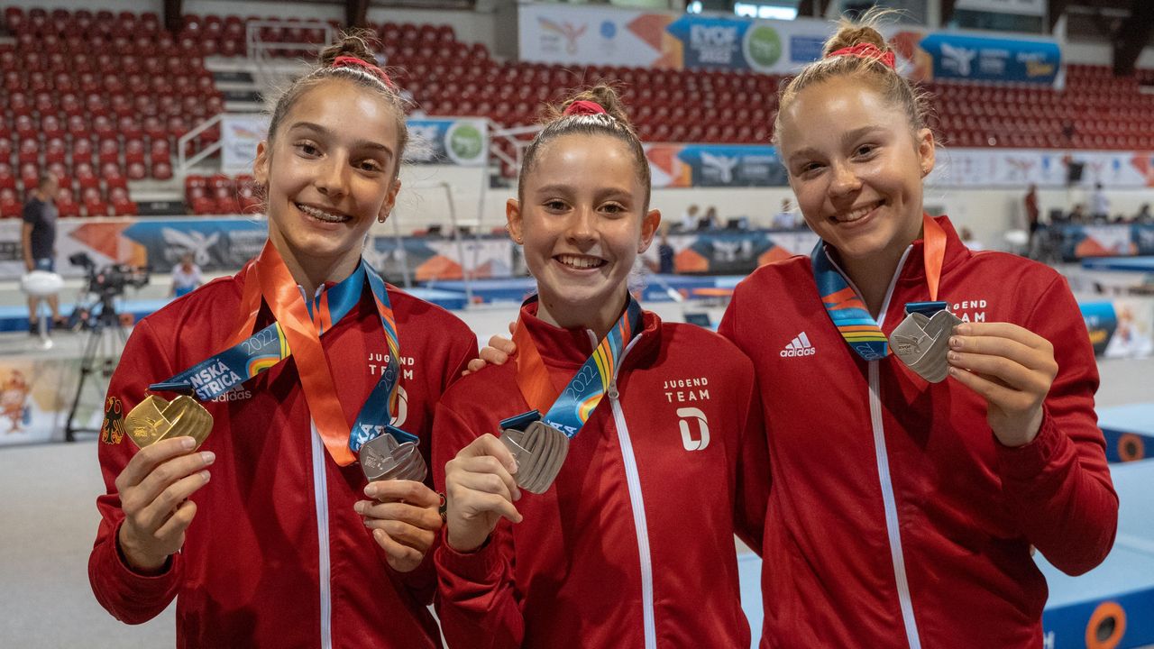 DTB-Juniorinnen mit ihren Medaillen | Bildquelle: Team Deutschland