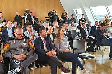 Pressekonferenz die Finals Rhein-Ruhr 2020 | Bildquelle: DTB