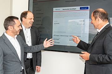 Dr. Alfons Hölzl, Martin Hartmann und Martin Hubschneider | Bildquelle: CAS Software AG
