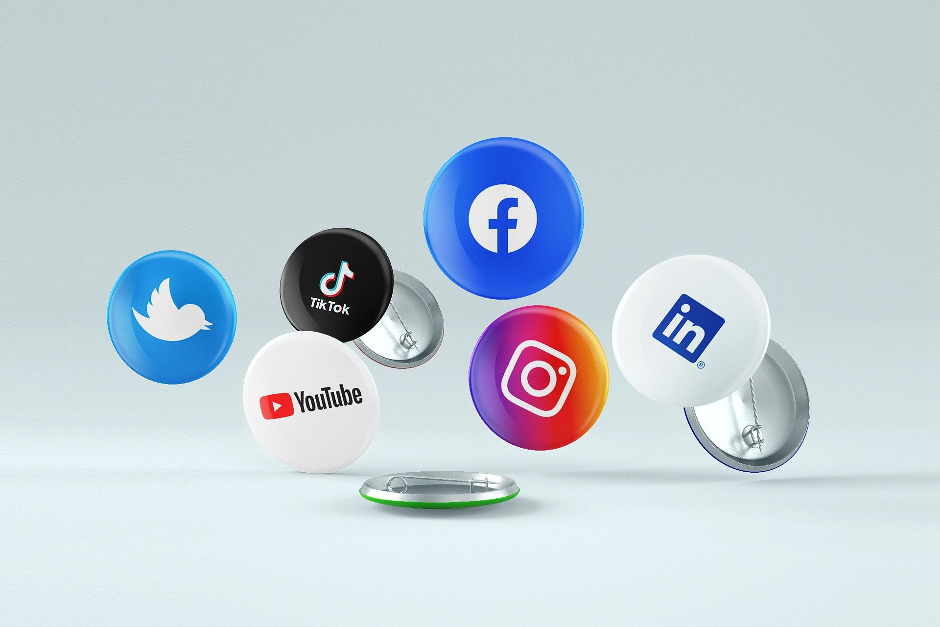 Buttons Social-Media-Kanäle | Bildquelle: Pixabay