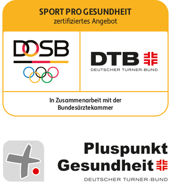 DOSB Siegel, Sport Pro Gesundheit, DTB, Pluspunkt Gesundheit | Bildquelle: DOSB